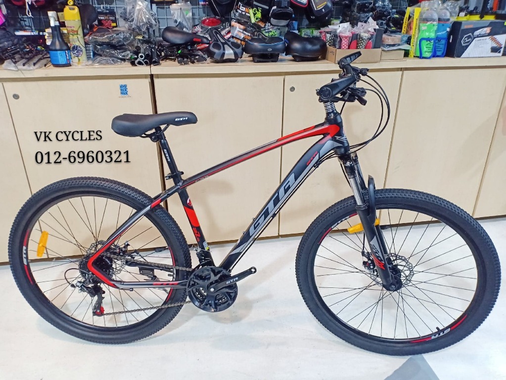 GTA ALLOY 27.5 MOUNTAIN BIKE SHIMANO GEAR 24SPD