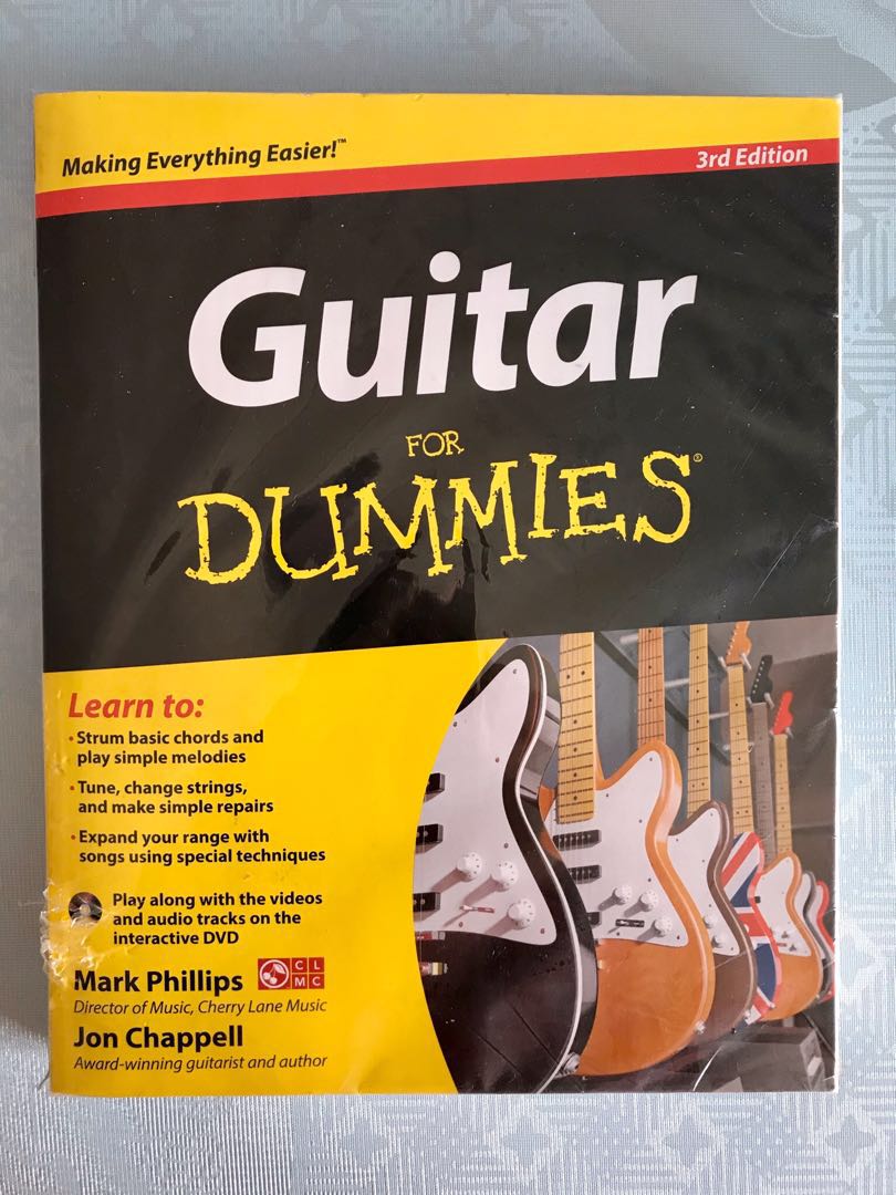 Guitar for dummies by mark phillips and jon chappell