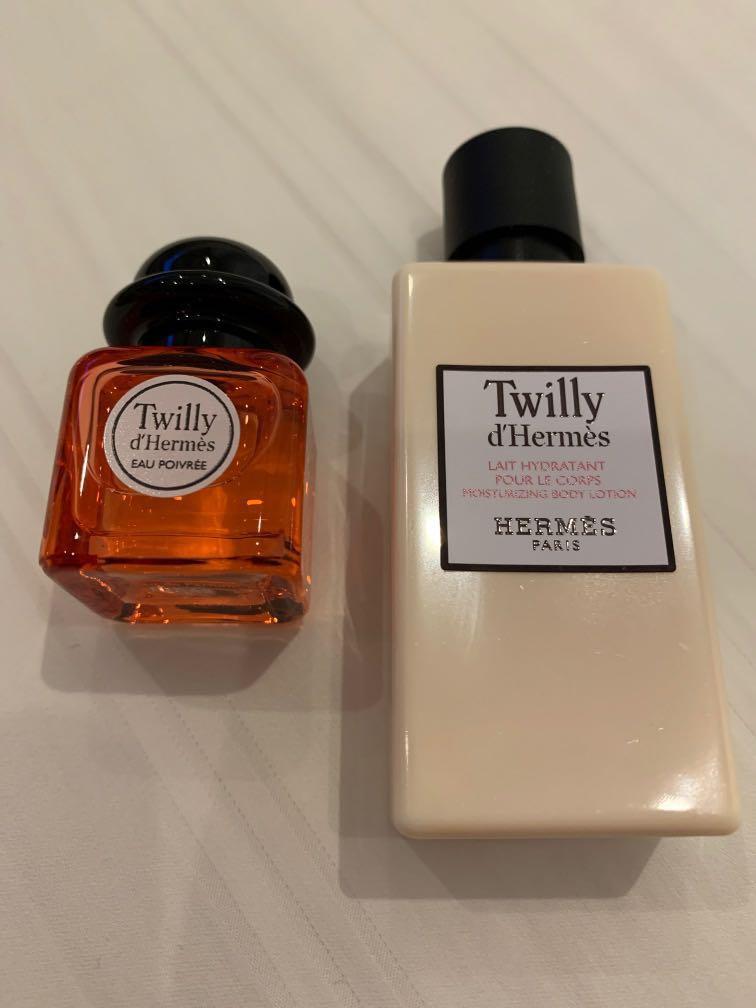 hermes twilly body lotion