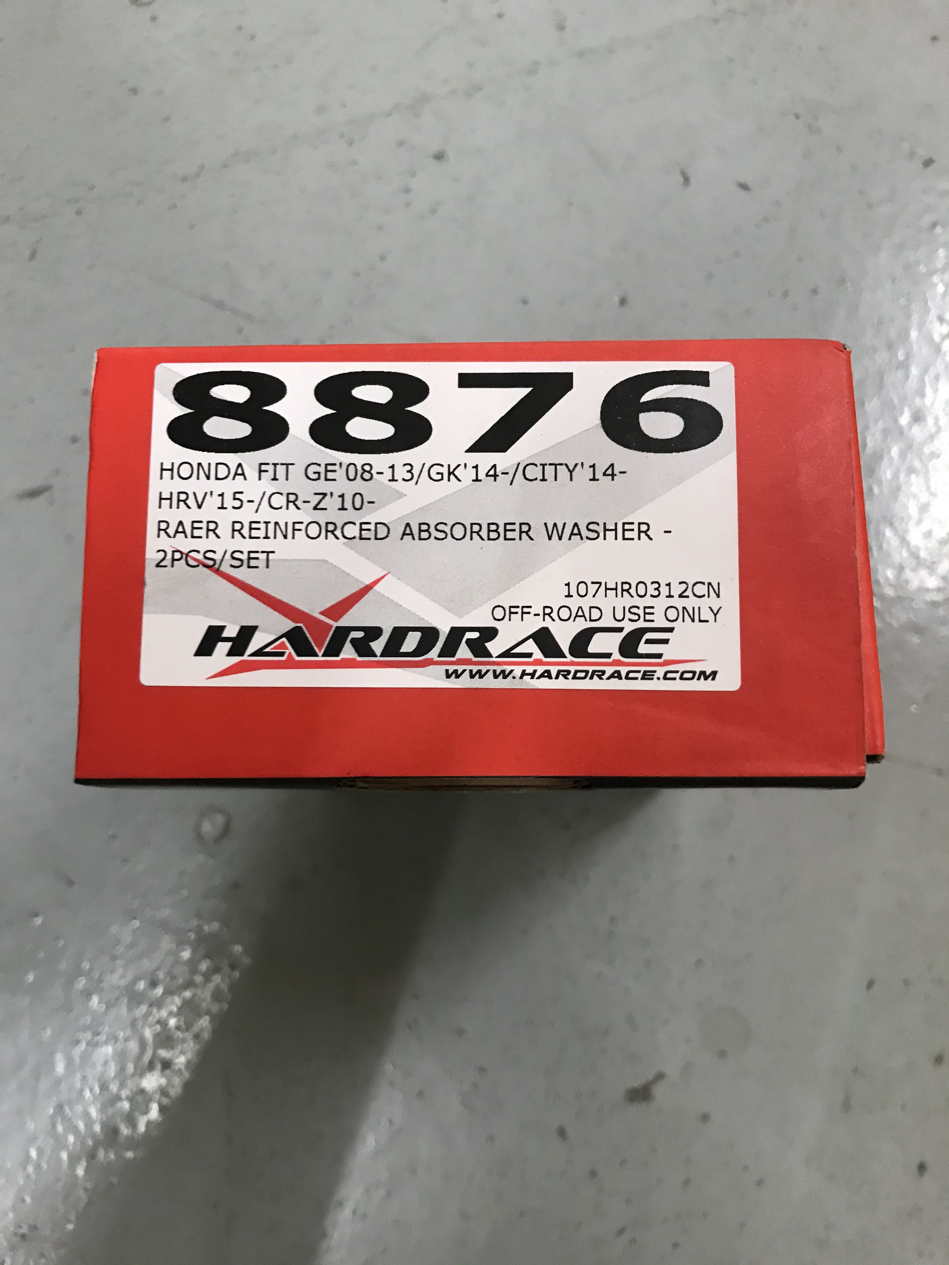 Honda Fit Hrv City Cr Z Hardrace Rear Absorber Washer Car Accessories Accessories On Carousell