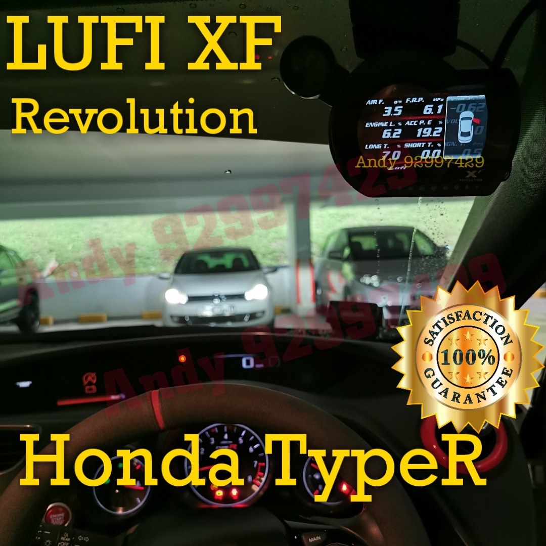 Honda Typer Lufi Xf Revolution Obd Obd2 Gauge Meter Display Lufi Defi Magician Ultragauge Scangauge Car Accessories Accessories On Carousell