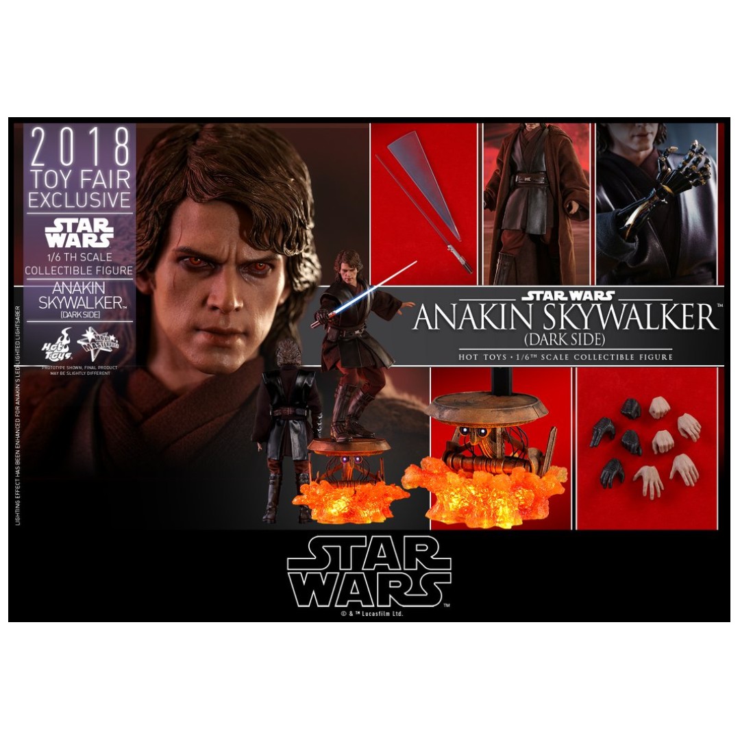 Dark side anakin hot toys outlet