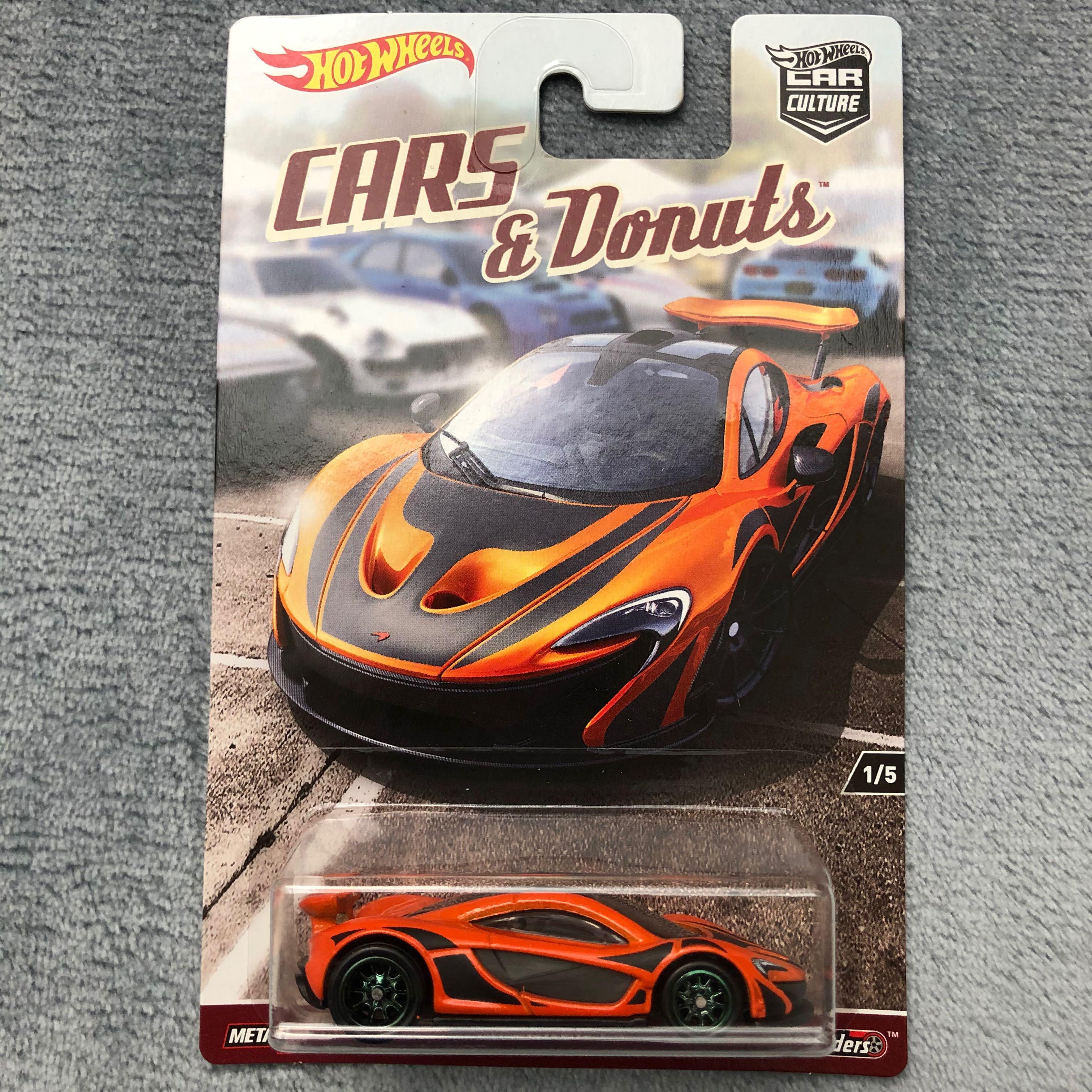 Hot Wheels Car Culture Mclaren P1 Toys Games Diecast Toy