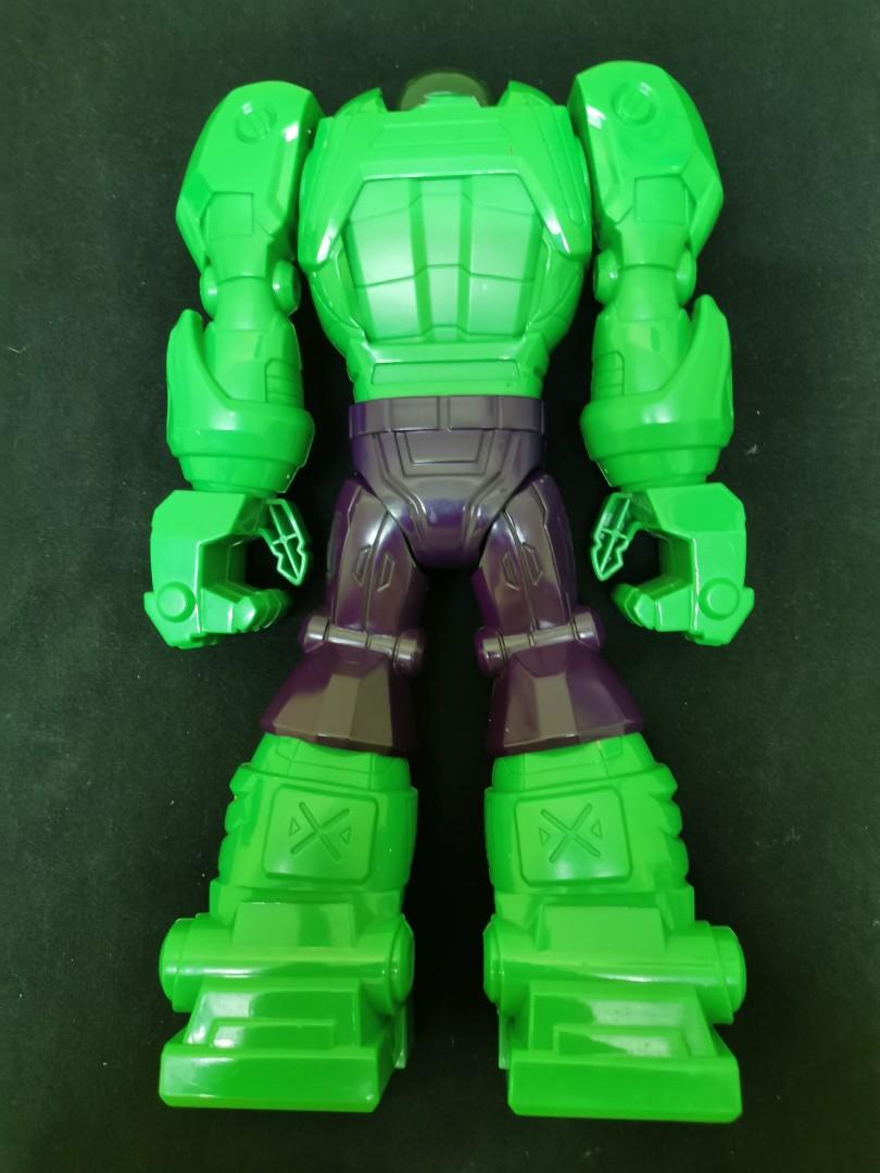 2015 Playskool Hasbro Marvel 11.5" Super Hero Adventures Mech Armor Hulk B6018 