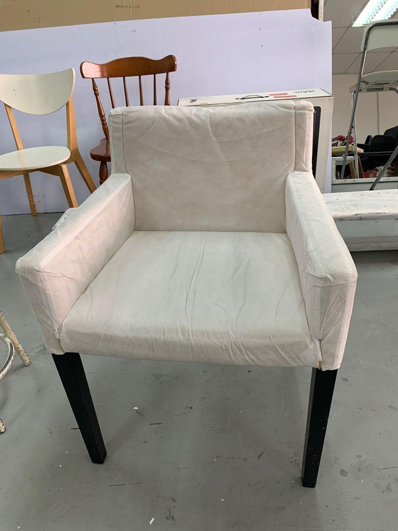 Ikea Nils Chair with Armrest Furniture Home Living Furniture