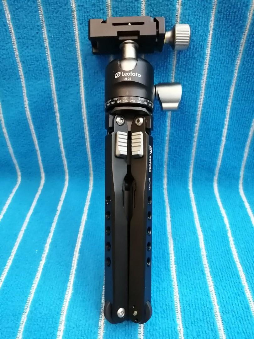 Leofoto MT03 & head LH25 Mini Tripod, Photography, Photography