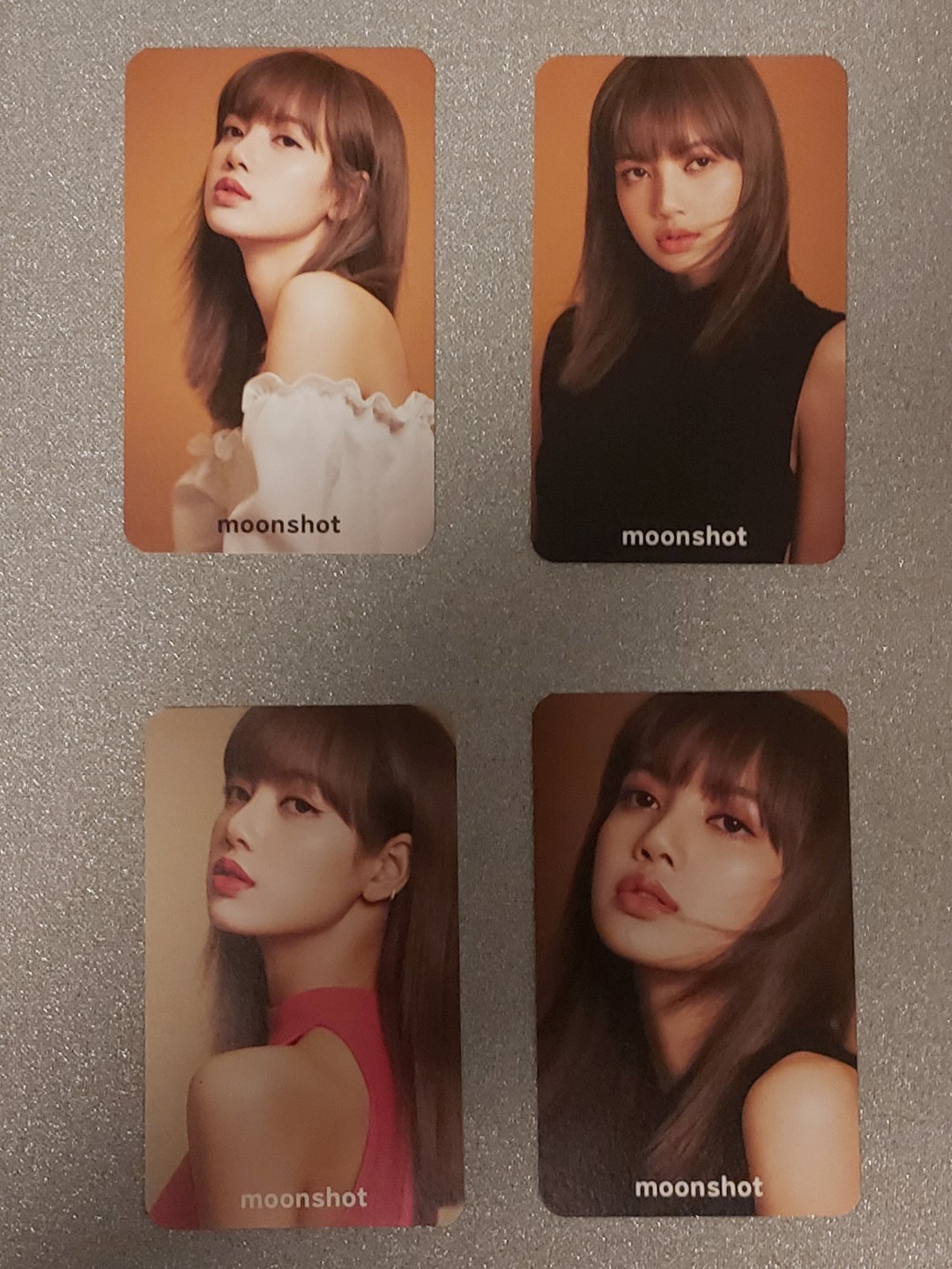 BLACKPINK moonshot LISA photocard