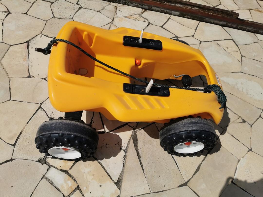 Little tikes pedal car with modify left right control, Babies & Kids