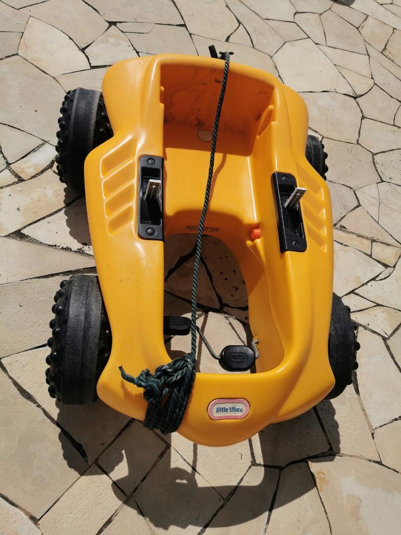 Little tikes pedal car with modify left right control, Babies & Kids