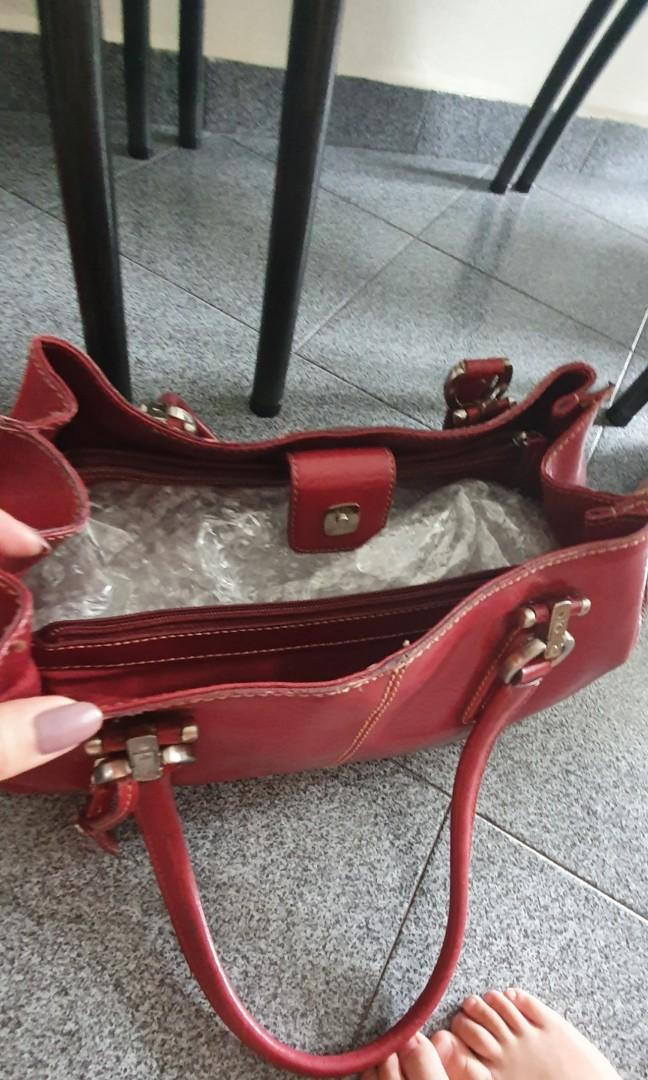 Liz Claiborne Leather Handbag