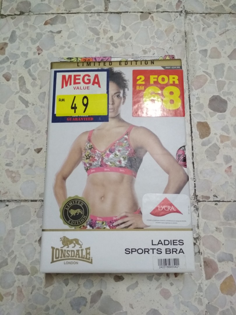 Lonsdale Sports Bra (34C), Women's Fashion, Activewear on Carousell