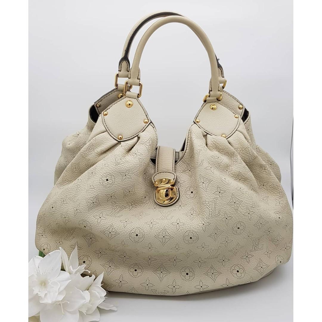Louis Vuitton Shoulder Bag Mahina XL, Luxury, Bags & Wallets on Carousell