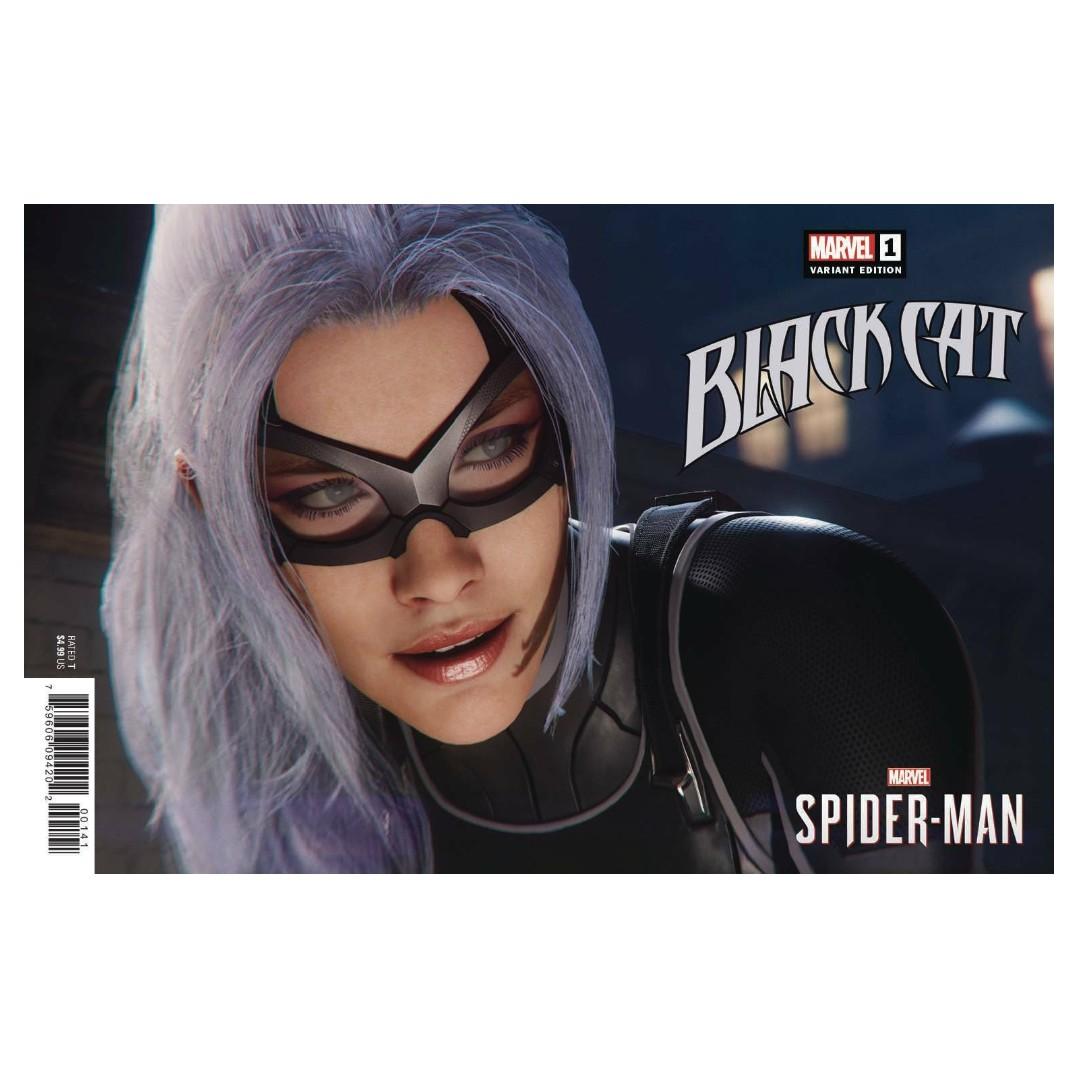 BLACK CAT 1 1:10 video game variant 1st print MARVEL COMIC 2019 spider-man 