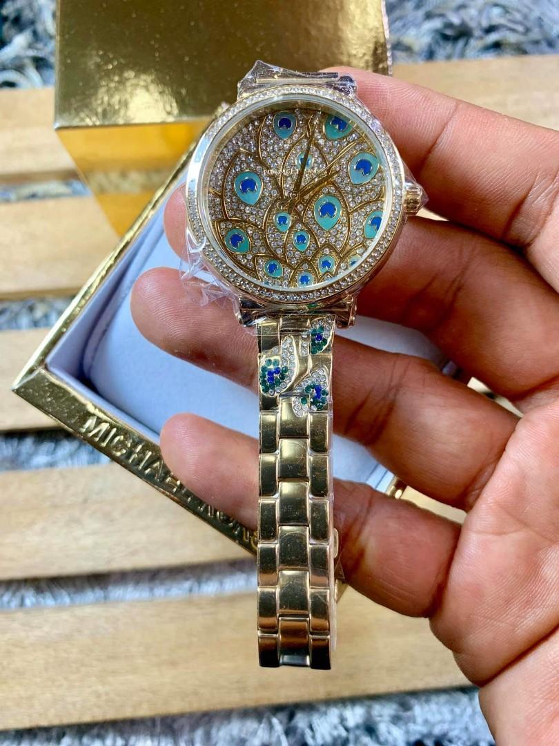 Michael kors womens best sale analogue quartz watch