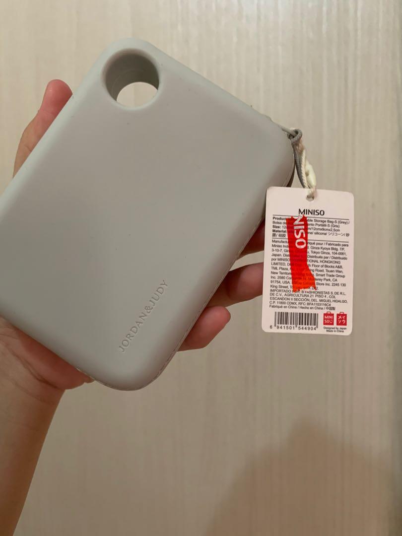 Miniso new arrivals silicone bag