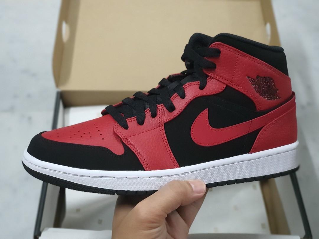 jordan 1 mid bred reverse