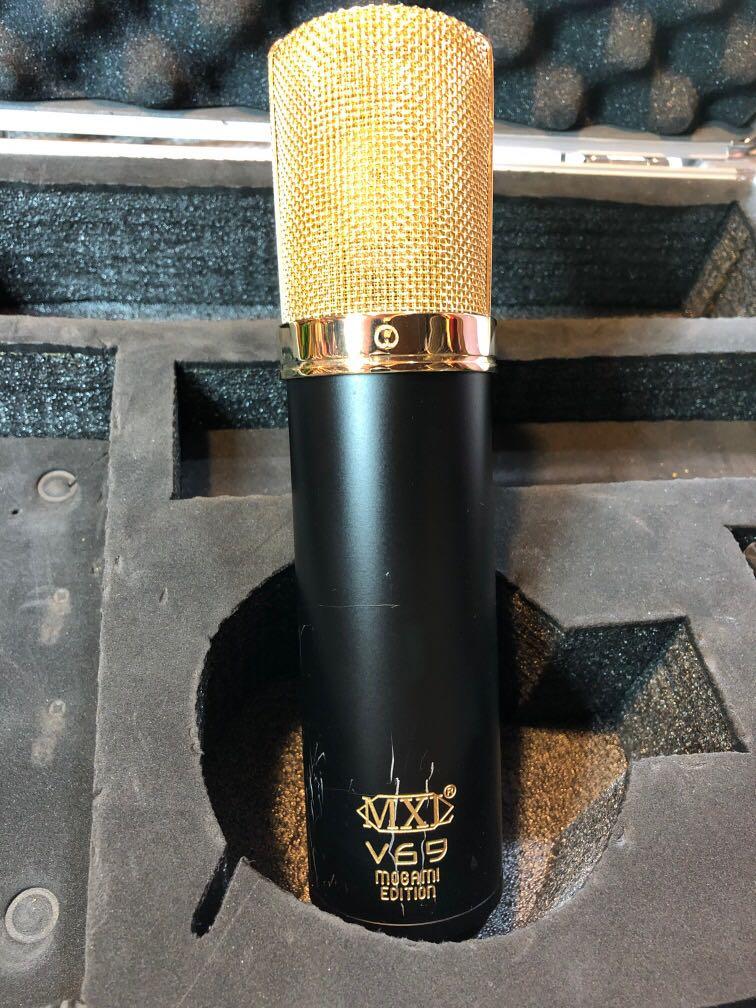 Musical　Microphone,　Media,　EDT　Large　Condenser　Music　Hobbies　MOGAMI　Toys,　Tube　Instruments　Edition　Diaphragm　MXL　Carousell　V69M　on