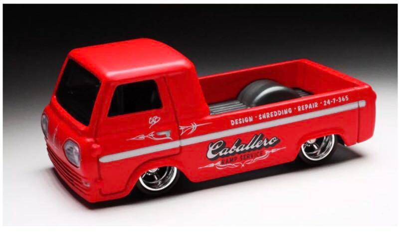Hot wheels ford econoline top