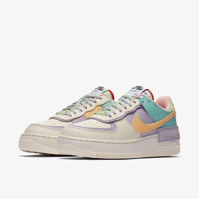 womens air force 1 shadow pastel