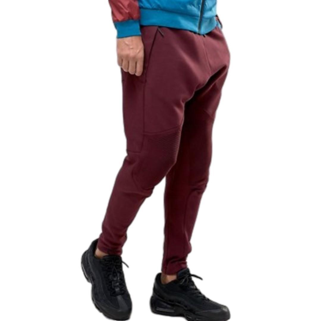 burgundy nike sweatpants