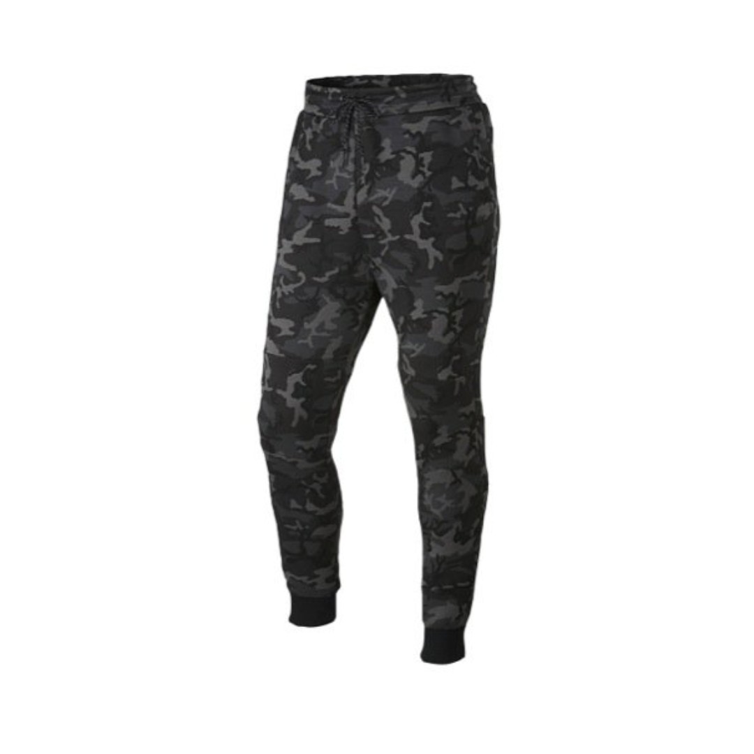 Nike Tech Fleece Sweatpants Camo Black XS Men s Fashion Bottoms