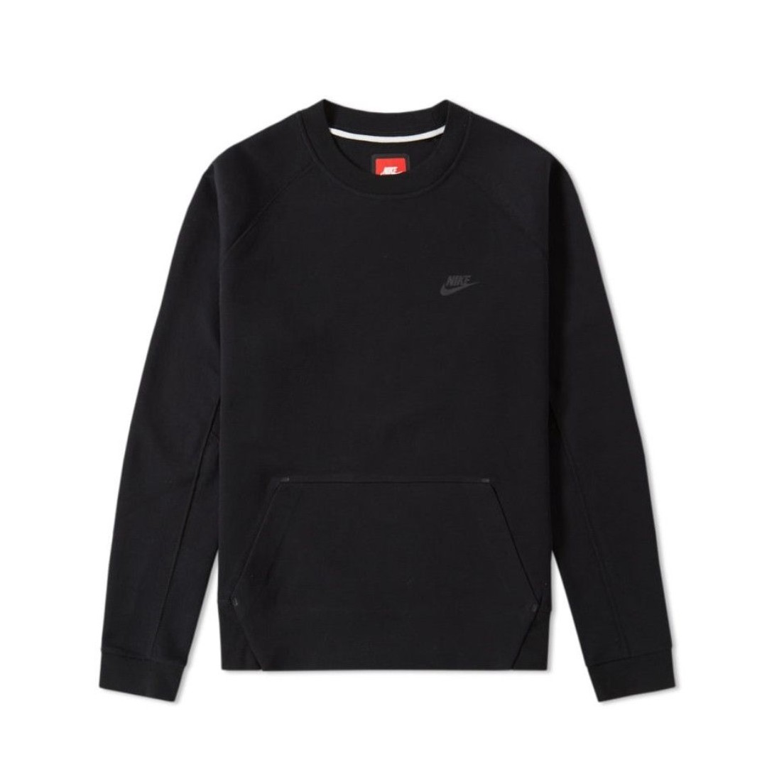 Nike Tech Fleece Sweatshirt Black L Men s Fashion Tops Sets