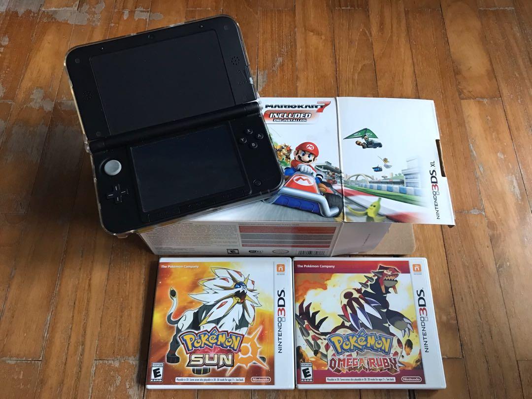 Nintendo 3ds Xl Blue Black Video Gaming Video Game Consoles On Carousell