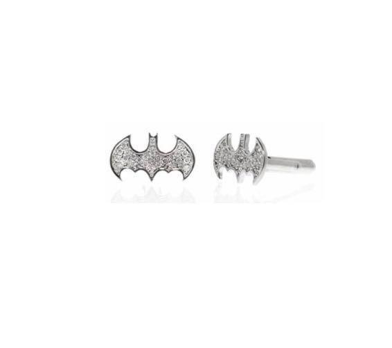 Noir Limited Edition DC Comics Batgirl Stud Earrings Clear USD 55