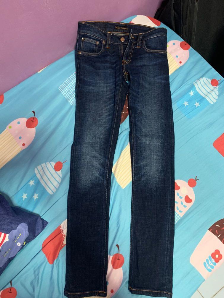 Nudie Jean Long John Dark Sparkles Women S Fashion Bottoms Jeans Leggings On Carousell