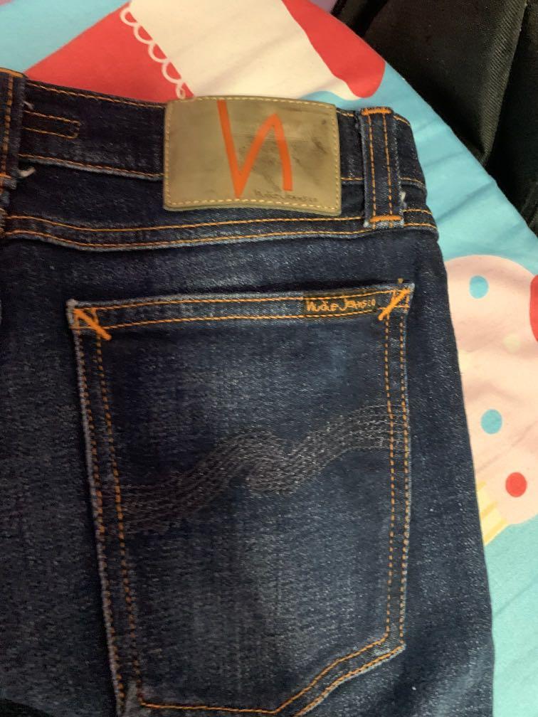 Nudie Jean Long John Dark Sparkles Women S Fashion Bottoms Jeans Leggings On Carousell