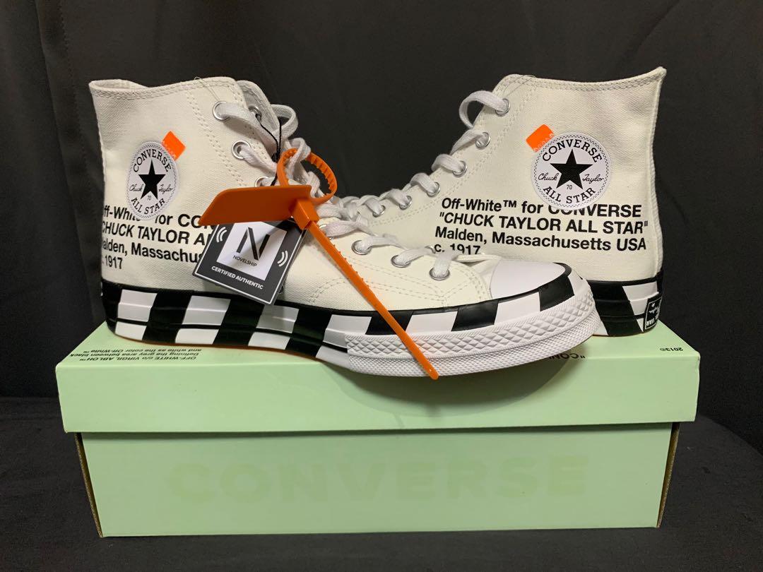 authentic off white converse
