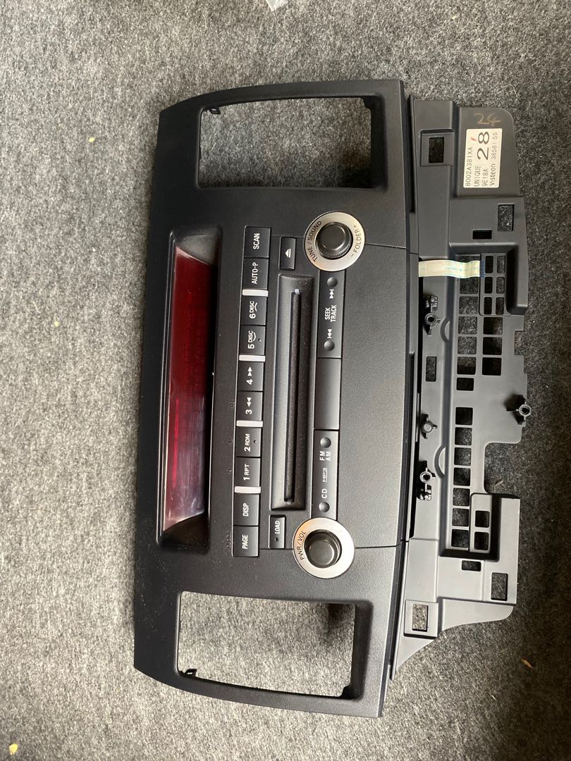 Original Mitsubishi Lancer EX music system with panel, Audio, Other