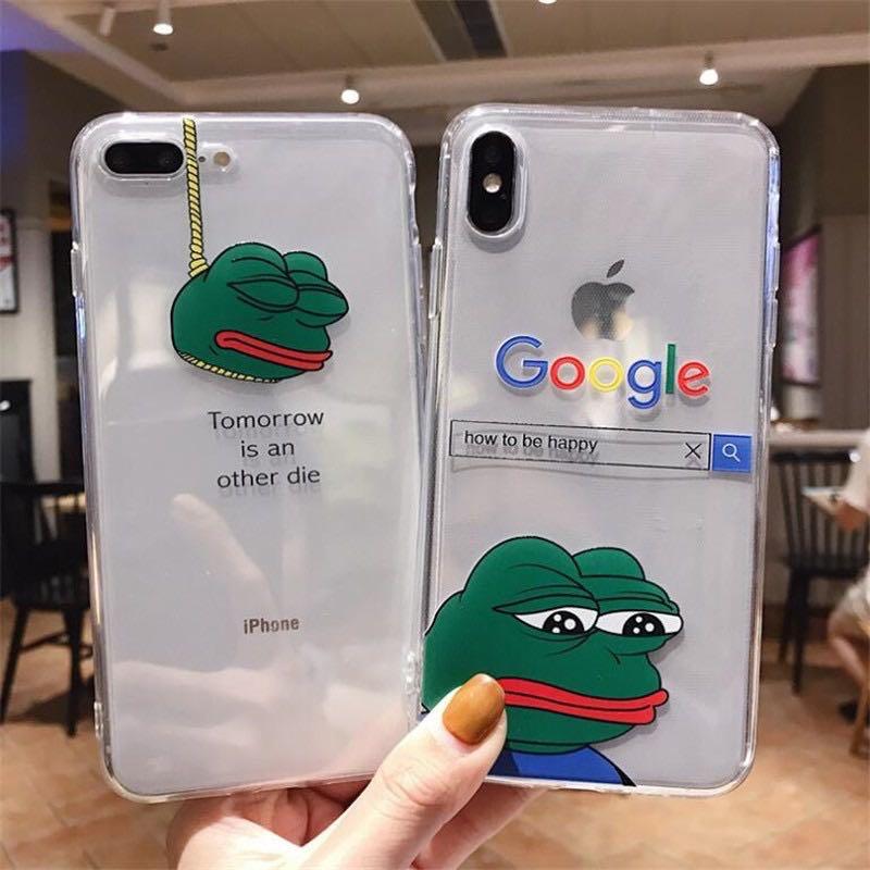 Pepe The Frog Phone Case Mobile Phones Tablets Mobile Tablet Accessories Cases Sleeves On Carousell