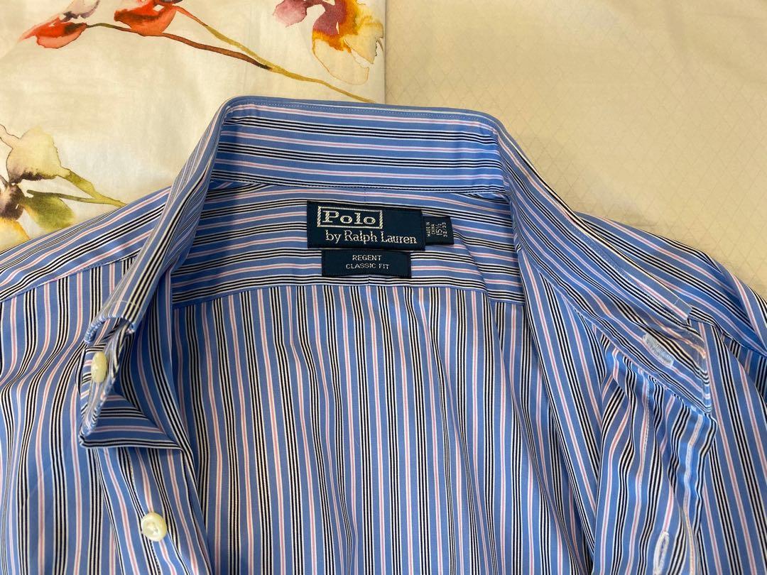 Polo by Ralph Lauren dress shirt Size 15-1/2, Men's Fashion, Tops & Sets,  Tshirts & Polo Shirts on Carousell
