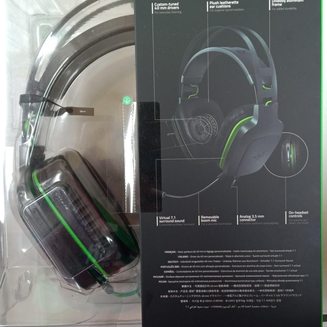 Razer electra v2 analog, Elektronik 