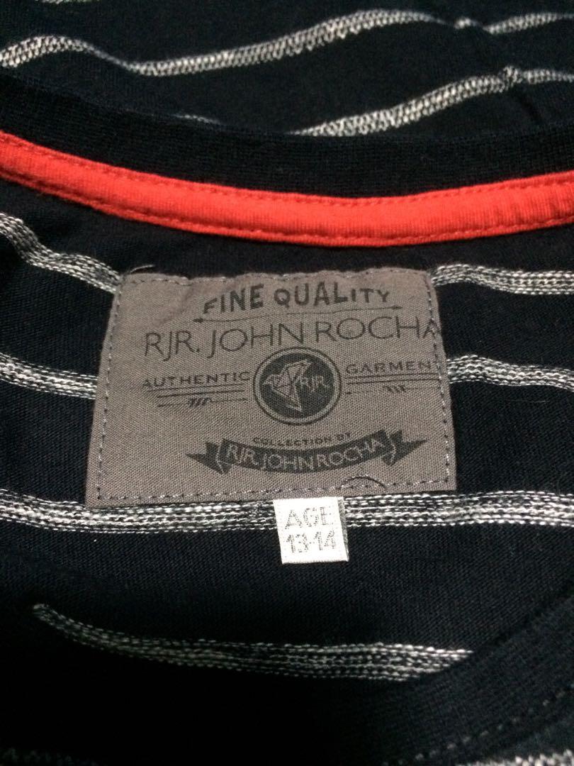RJR John Rocha Stripe Long sleeve shirt Babies Kids Babies Kids Fashion on Carousell