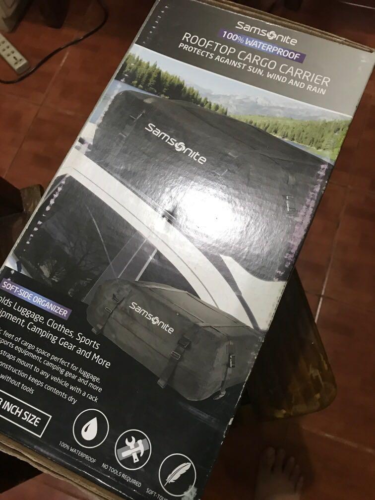Samsonite Waterproof Rooftop Cargo Carrier Everything Else Others On Carousell