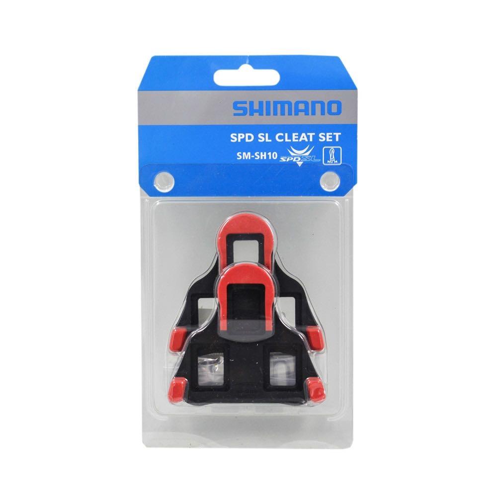 Red hotsell shimano cleats