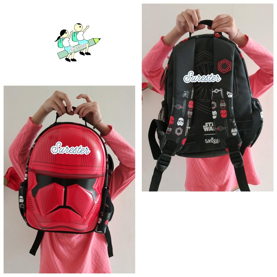smiggle star wars backpack