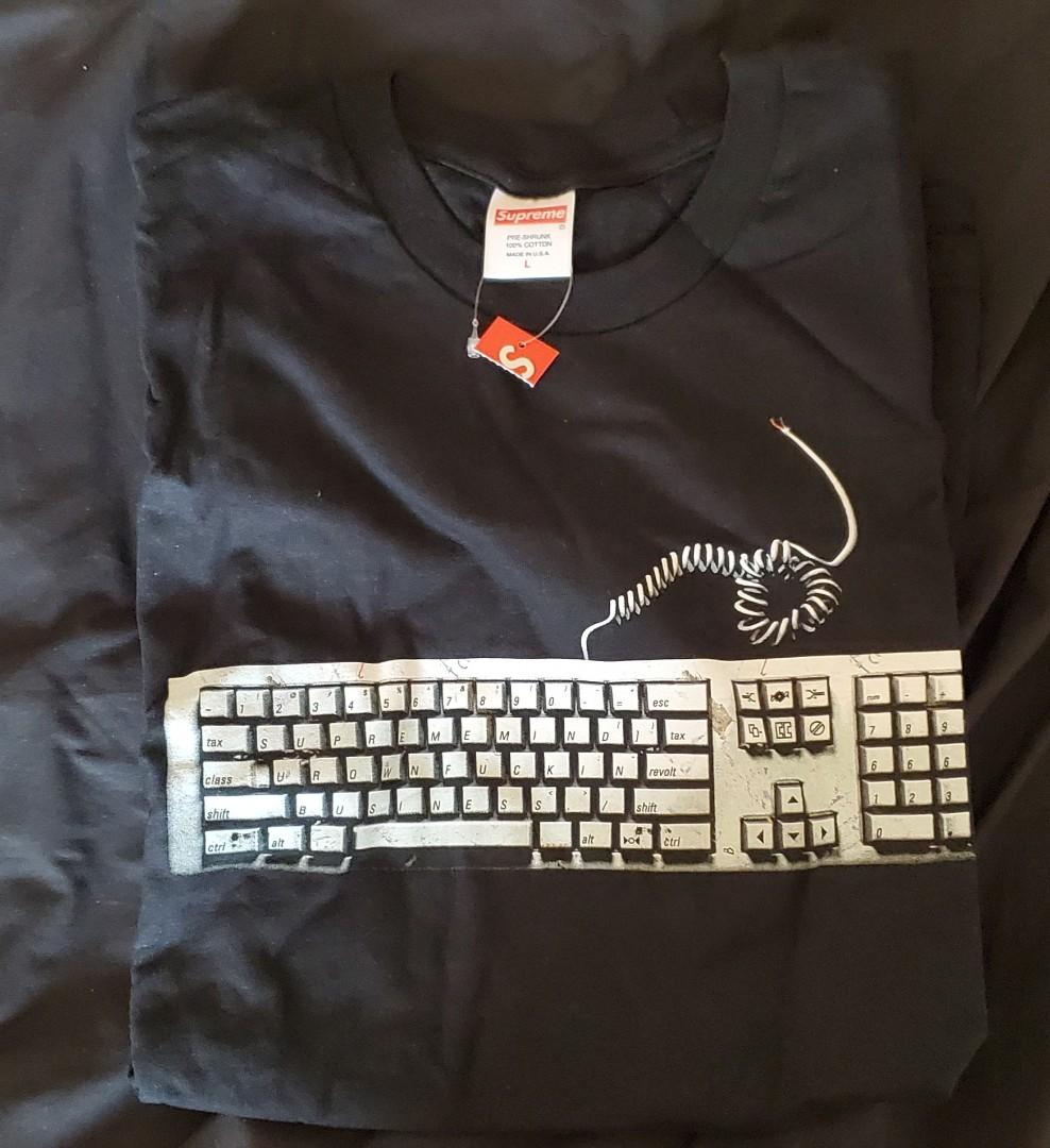 supreme keyboard t shirt