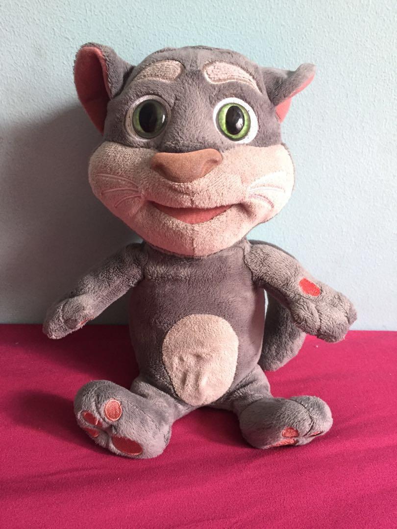 Talking tom store stuffed toy