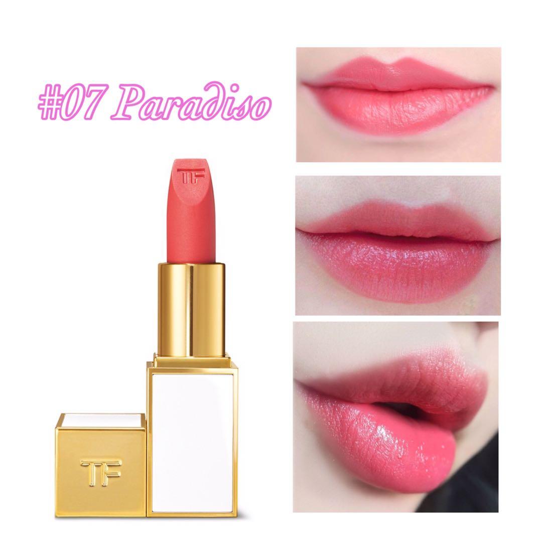 Tom Ford Lip Color Sheer 3g #07 Paradiso, 美容＆化妝品, 健康及美容