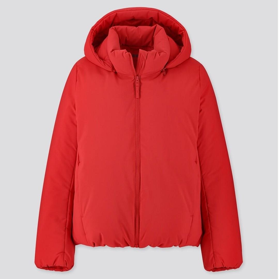 women hybrid down parka uniqlo