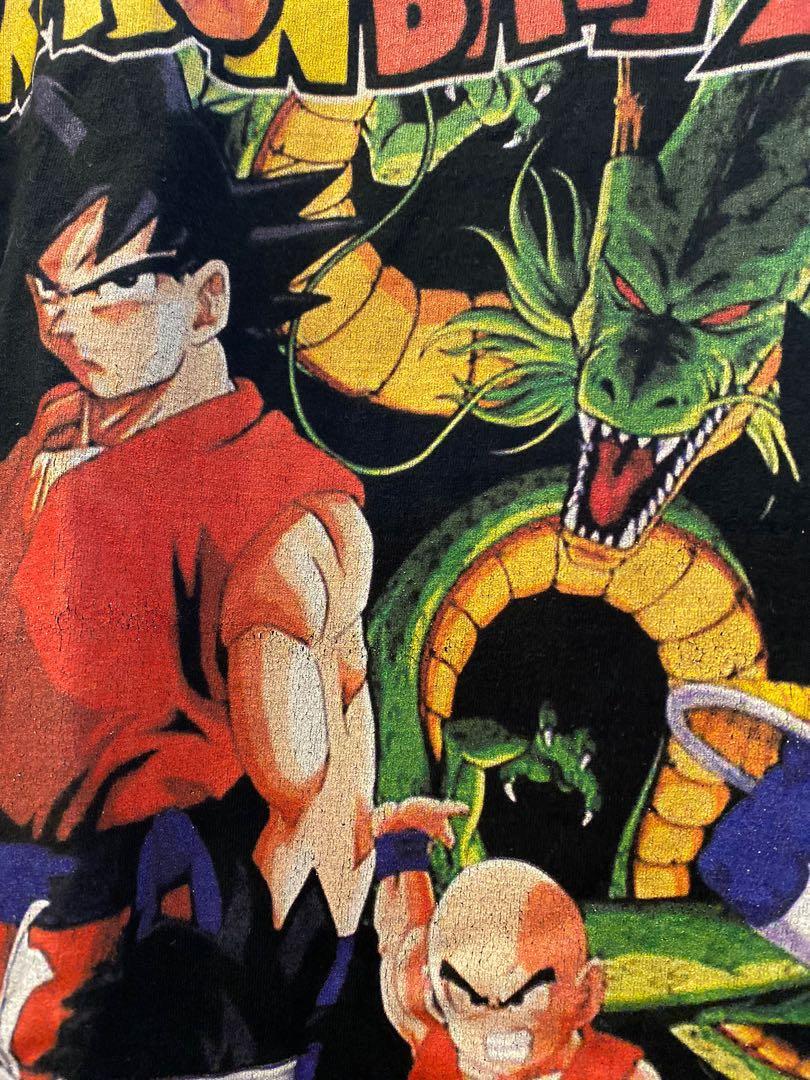 Vintage Dragon Ball Z Oversized Hip Hop Rap Tee Women S Fashion