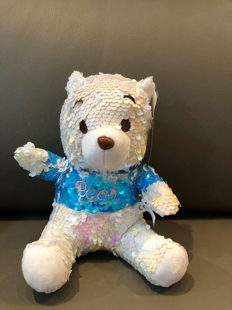 sequin bear
