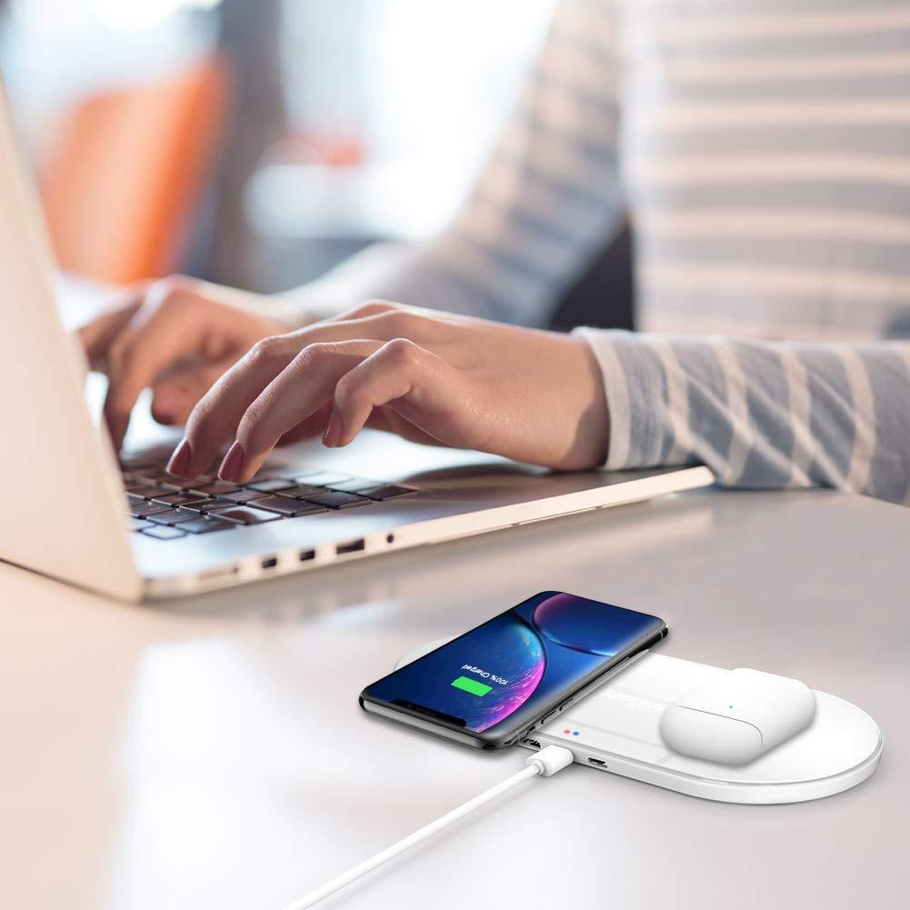 Wireless Charger For Multiple Devices Zealsound 10w Fast