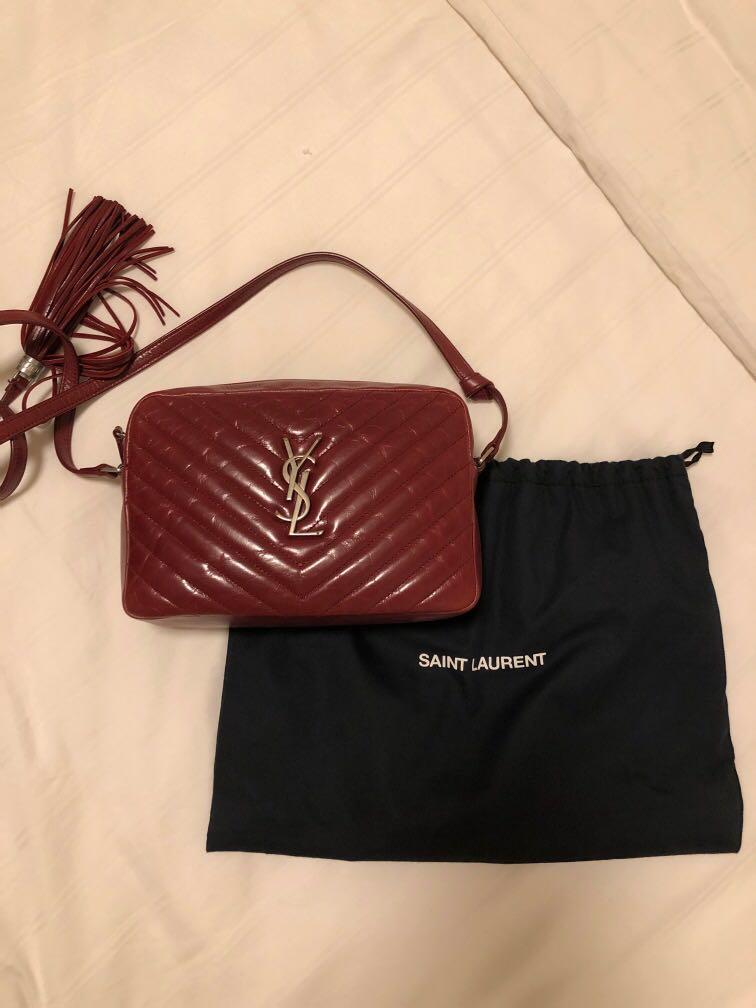 ysl lou camera bag dusty grey