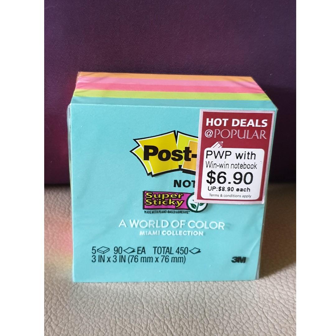 3m sticky note pads