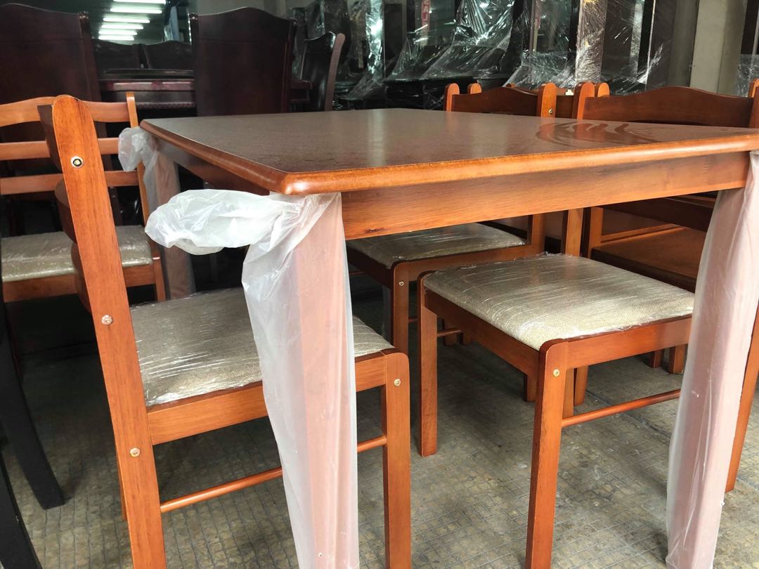 4 Seater Dining Table, Furniture & Home Living, Furniture, Chairs on