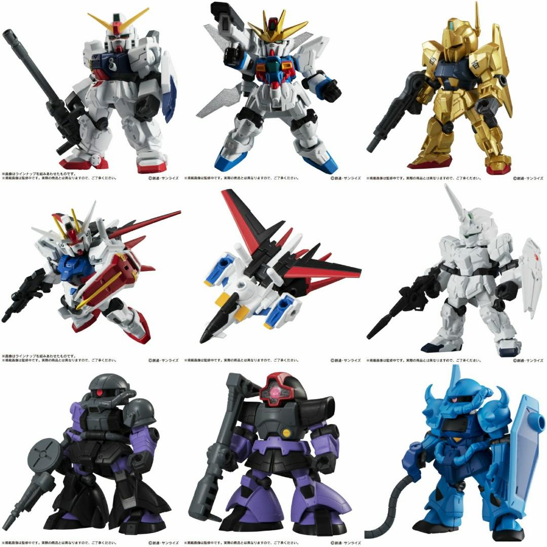 In Stock Mobile Suit Ensemble Series 9 10 11 Singles Hobbies Toys Toys Games On Carousell